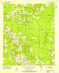 Download a high-resolution, GPS-compatible USGS topo map for Old Town, AR (1953 edition)