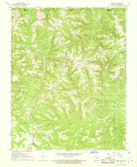 Download a high-resolution, GPS-compatible USGS topo map for Omaha, AR (1968 edition)