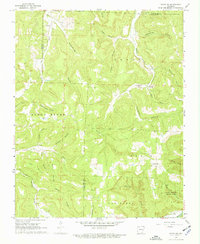 Download a high-resolution, GPS-compatible USGS topo map for Osage SW, AR (1970 edition)