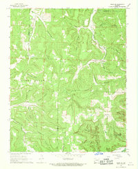 Download a high-resolution, GPS-compatible USGS topo map for Osage SW, AR (1969 edition)