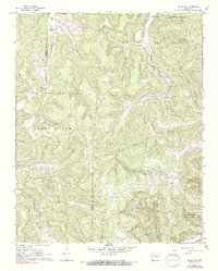 Download a high-resolution, GPS-compatible USGS topo map for Osage SW, AR (1991 edition)