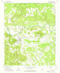 Download a high-resolution, GPS-compatible USGS topo map for Pangburn, AR (1976 edition)