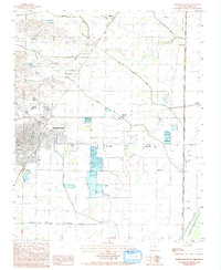 preview thumbnail of historical topo map of Greene County, AR in 1983
