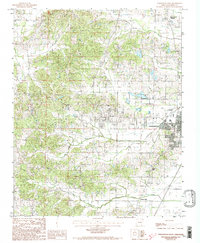 preview thumbnail of historical topo map of Greene County, AR in 1984