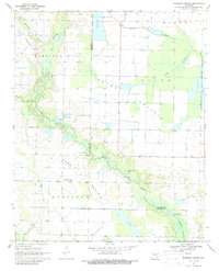Download a high-resolution, GPS-compatible USGS topo map for Parkers Corner, AR (1988 edition)