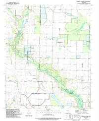 Download a high-resolution, GPS-compatible USGS topo map for Parkers Corner, AR (1994 edition)