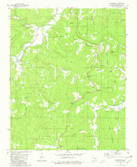 Download a high-resolution, GPS-compatible USGS topo map for Parthenon, AR (1981 edition)