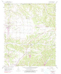 Download a high-resolution, GPS-compatible USGS topo map for Pea Ridge, AR (1990 edition)
