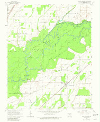 Download a high-resolution, GPS-compatible USGS topo map for Peach Orchard, AR (1981 edition)