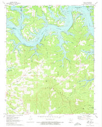 Download a high-resolution, GPS-compatible USGS topo map for Peel, AR (1973 edition)