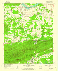 Download a high-resolution, GPS-compatible USGS topo map for Perryville, AR (1962 edition)