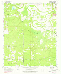Download a high-resolution, GPS-compatible USGS topo map for Pinebergen, AR (1977 edition)