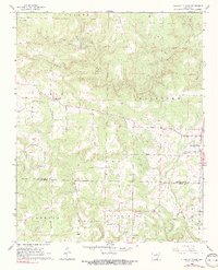 Download a high-resolution, GPS-compatible USGS topo map for Pleasant Plains, AR (1966 edition)