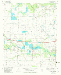 Download a high-resolution, GPS-compatible USGS topo map for Pocket Prairie, AR (1982 edition)