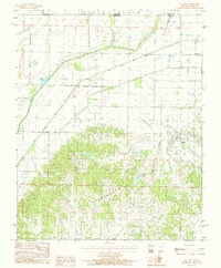 Download a high-resolution, GPS-compatible USGS topo map for Pollard, AR (1984 edition)