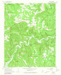 Download a high-resolution, GPS-compatible USGS topo map for Ponca, AR (1981 edition)