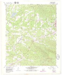 Download a high-resolution, GPS-compatible USGS topo map for Potter, AR (1979 edition)