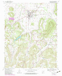 Download a high-resolution, GPS-compatible USGS topo map for Prairie Grove, AR (1983 edition)