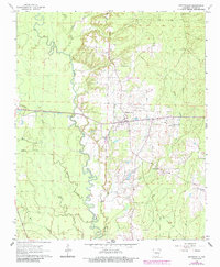 Download a high-resolution, GPS-compatible USGS topo map for Prattsville, AR (1984 edition)