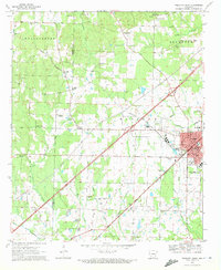 Download a high-resolution, GPS-compatible USGS topo map for Prescott West, AR (1972 edition)