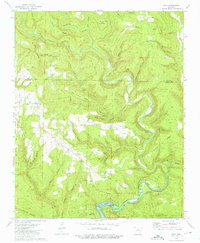 Download a high-resolution, GPS-compatible USGS topo map for Prim, AR (1975 edition)