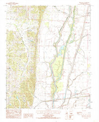 Download a high-resolution, GPS-compatible USGS topo map for Princedale, AR (1985 edition)