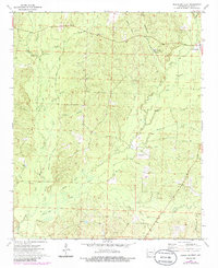 Download a high-resolution, GPS-compatible USGS topo map for Princeton West, AR (1986 edition)