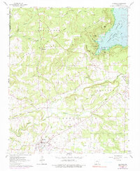 Download a high-resolution, GPS-compatible USGS topo map for Quitman, AR (1990 edition)