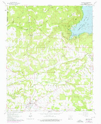 Download a high-resolution, GPS-compatible USGS topo map for Quitman, AR (1976 edition)