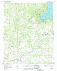 Download a high-resolution, GPS-compatible USGS topo map for Quitman, AR (1995 edition)