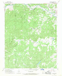 Download a high-resolution, GPS-compatible USGS topo map for Ravenden, AR (1969 edition)