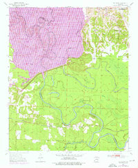 1950 Map of Hempstead County, AR, 1976 Print