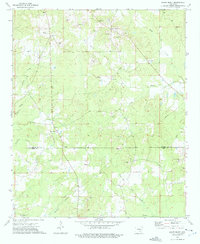 preview thumbnail of historical topo map of Lincoln County, AR in 1973