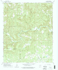 Download a high-resolution, GPS-compatible USGS topo map for Rex, AR (1977 edition)