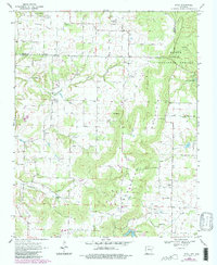 Download a high-resolution, GPS-compatible USGS topo map for Rhea, AR (1983 edition)