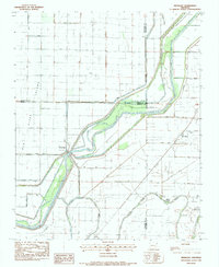 Download a high-resolution, GPS-compatible USGS topo map for Rivervale, AR (1984 edition)