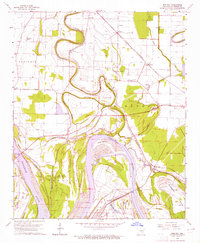 Download a high-resolution, GPS-compatible USGS topo map for Rob Roy, AR (1965 edition)