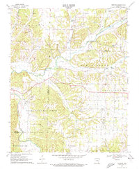 Download a high-resolution, GPS-compatible USGS topo map for Robinson, AR (1972 edition)