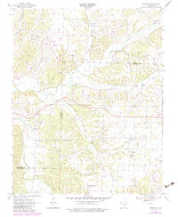 Download a high-resolution, GPS-compatible USGS topo map for Robinson, AR (1983 edition)