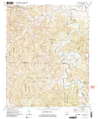 Download a high-resolution, GPS-compatible USGS topo map for Rockhouse, AR (1991 edition)
