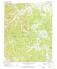 Download a high-resolution, GPS-compatible USGS topo map for Rockhouse, AR (1973 edition)