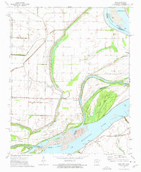 Download a high-resolution, GPS-compatible USGS topo map for Rosa, AR (1975 edition)