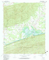 Download a high-resolution, GPS-compatible USGS topo map for Rover, AR (1983 edition)