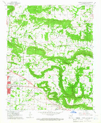 Download a high-resolution, GPS-compatible USGS topo map for Russellville East, AR (1965 edition)