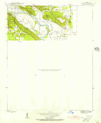 Download a high-resolution, GPS-compatible USGS topo map for Salado, AR (1956 edition)