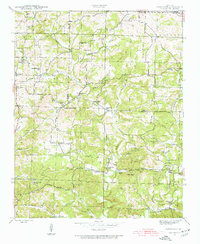 Download a high-resolution, GPS-compatible USGS topo map for Sandtown, AR (1943 edition)