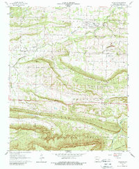 Download a high-resolution, GPS-compatible USGS topo map for Scranton, AR (1989 edition)