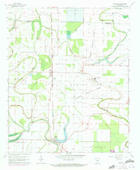 Download a high-resolution, GPS-compatible USGS topo map for Sherrill, AR (1973 edition)