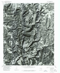 Download a high-resolution, GPS-compatible USGS topo map for Shirley, AR (1977 edition)