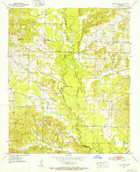 Download a high-resolution, GPS-compatible USGS topo map for Silver Ridge, AR (1952 edition)